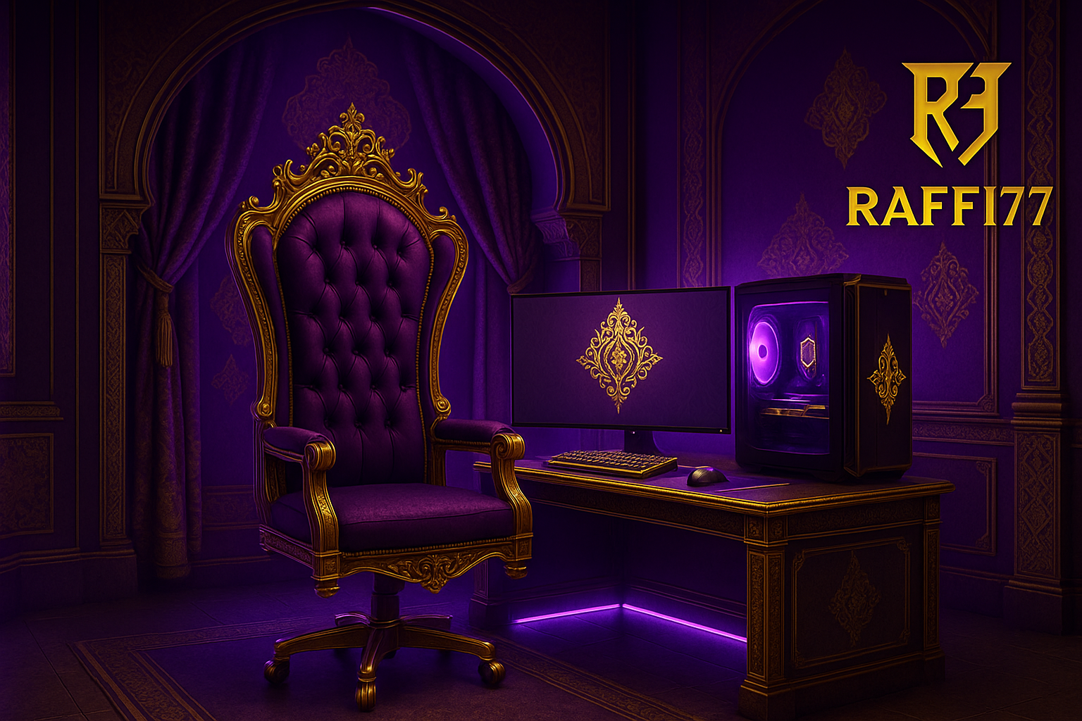 Raffi77 – Raffi 77 Dekorasi Kamar Gaming Rasa Sultan
Raffi77 – Raffi 77 Dekorasi Kamar Gaming Rasa Sultan